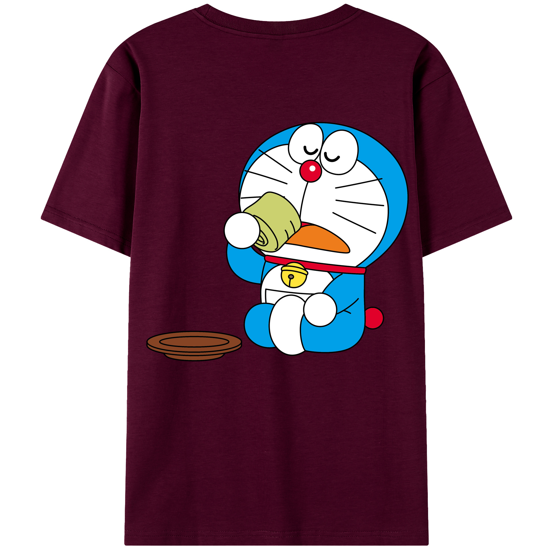 （画像用） ドラえもん Doraemon レディース半袖Tシャツ(バックプリント)